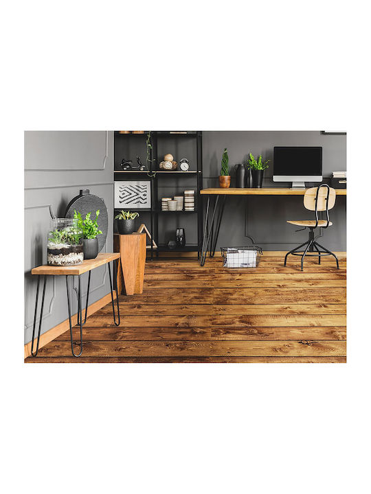 Tulup Covor de Bucătărie Rectangular Impermeabil Maro 150x225cm