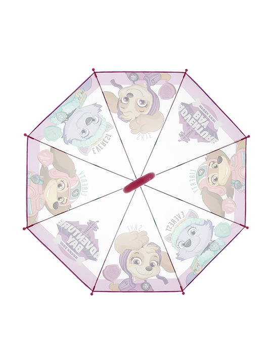 Kids Umbrella Curved Handle Multicolour with Diameter 66cm