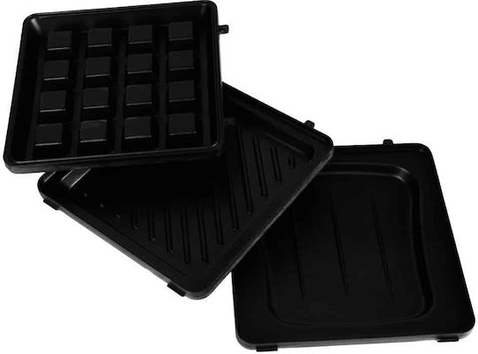 Berlinger Haus Sandwich Maker Grill with Removable Plates 650W Black