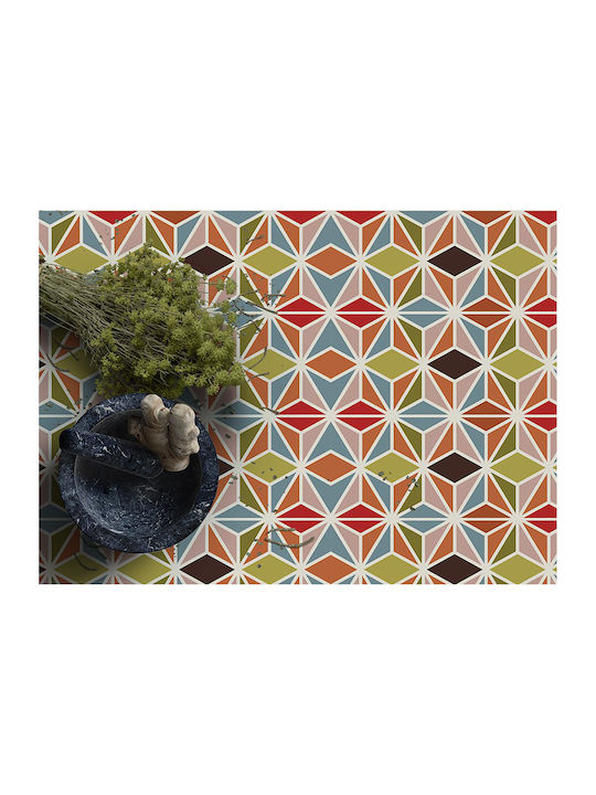Tulup Covor de Bucătărie Rectangular Abstract Caleidoscop 100x150cm