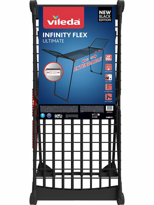 Vileda Infinity Flex Πτυσσόμενη Απλώστρα Δαπέδου