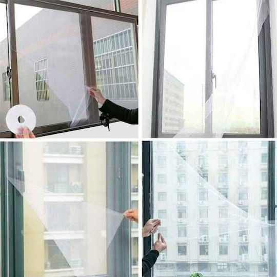 Plasă De Țânțari Fereastra Cu Scai Stabilă 150x150cm Plasă De Țânțari Fereastra Cu Scai Stabilă 150x150cm