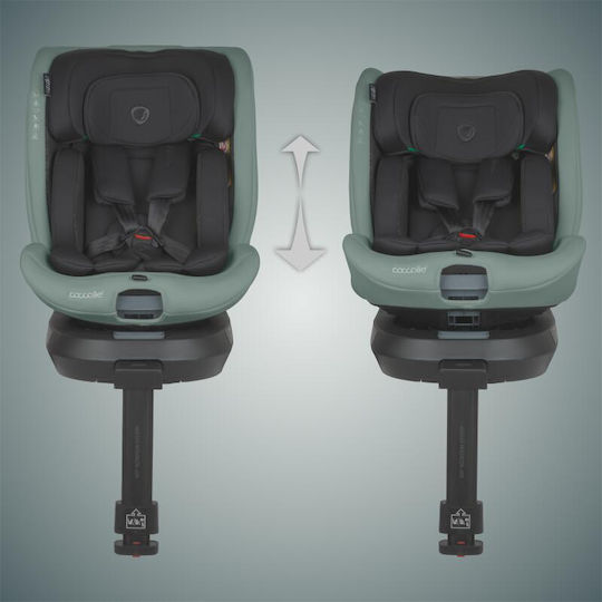 Coccolle Ario Καθισματάκι Αυτοκινήτου i-Size με Isofix Forest Sage