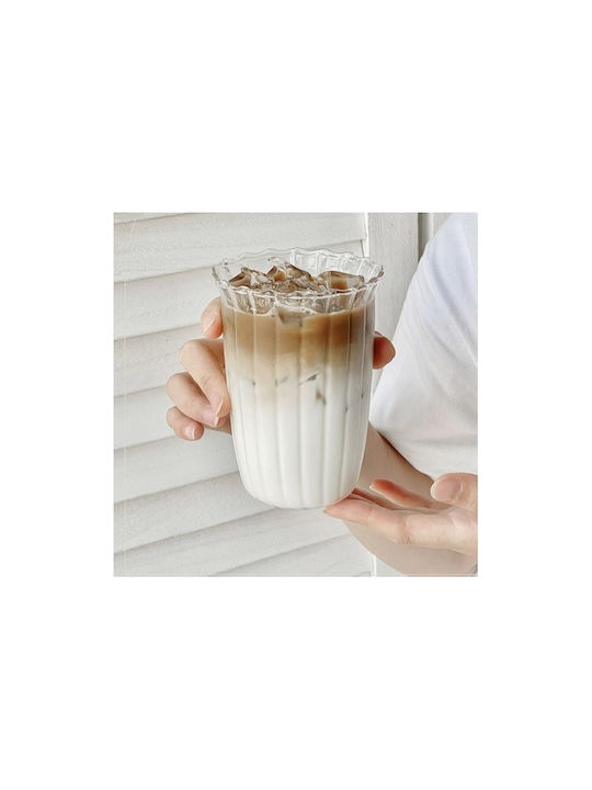 Pahar Cafea Freddo Din Sticlă 420ml