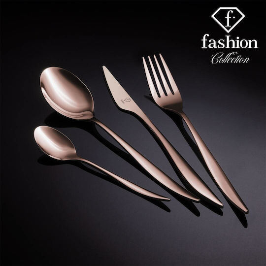Berlinger Haus Stainless Steel 18/10 Cutlery Set Rose Gold 24 Pieces