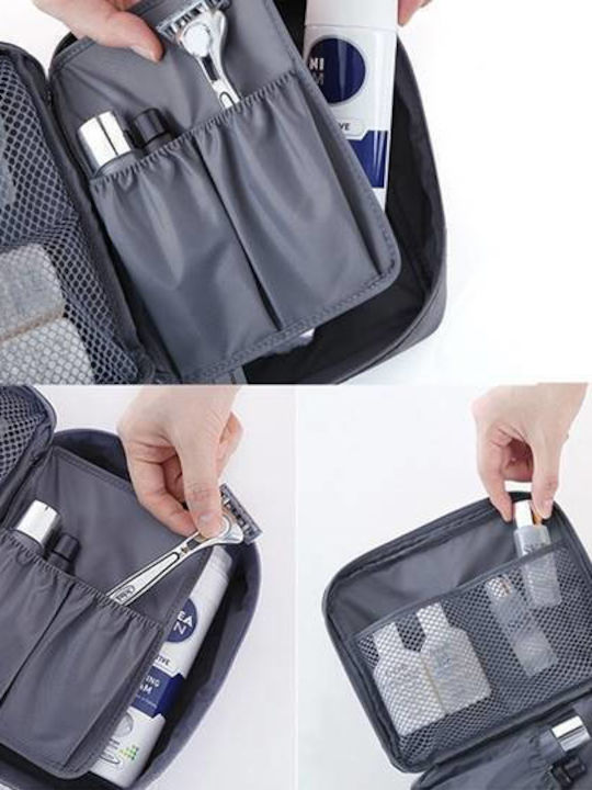 Light Blue Waterproof Textile Travel Bag