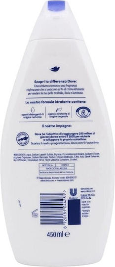 Dove Hydrating Αφρόλουτρο σε Gel Ενυδατικό 450ml