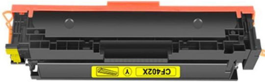 Cartuș Nelbo Hp Pentru Imprimantă Hp Toner Tip Hp-cf402x Crg045y Cf402x Crg045hy Galben Compatibil Color Lj Pro M 250 Seria Canon I-sensys Lbp611cn Mf634cdw Mf631cn Lbp612c Lbp611c