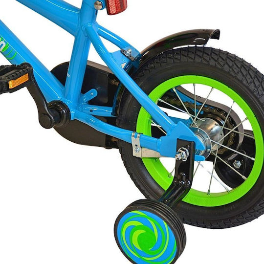 Enero Bicicletă Copii 12" BMX Albă