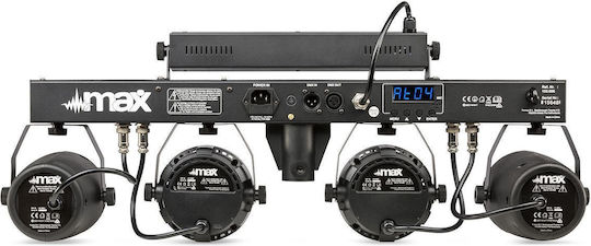 Max Audio Φωτορυθμικό LED PAR PartyBar RGBW