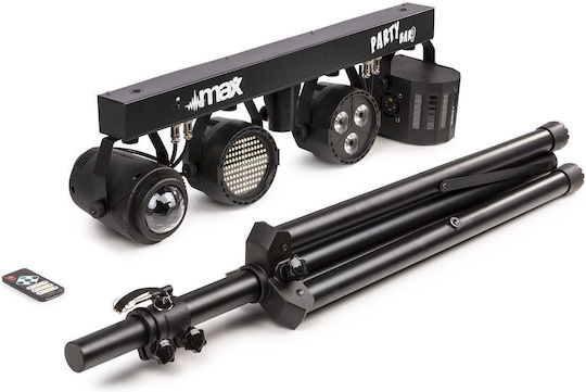 Max Audio Φωτορυθμικό LED PAR DMX PartyBar09 RGBW
