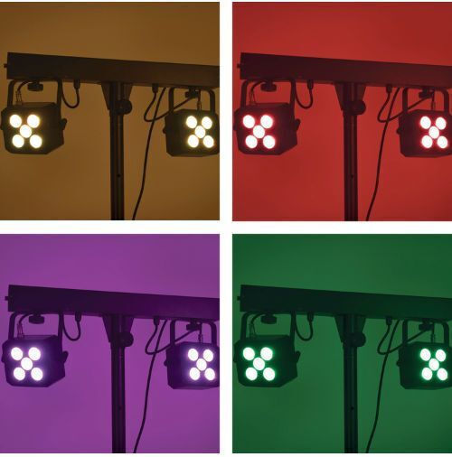 QTX Sound Φωτορυθμικό LED PAR Derby FX Bar RGB