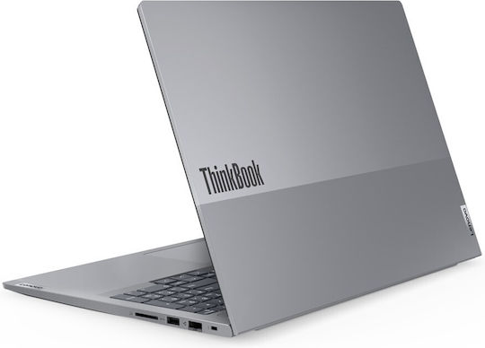 Lenovo ThinkBook 16 G7 ARP 16 Zoll IPS FHD+ Ryzen 7-7735HS/16GB/1TB SSD/W11 Pro Arctic Grau Tastatursprache Internationales Englisch