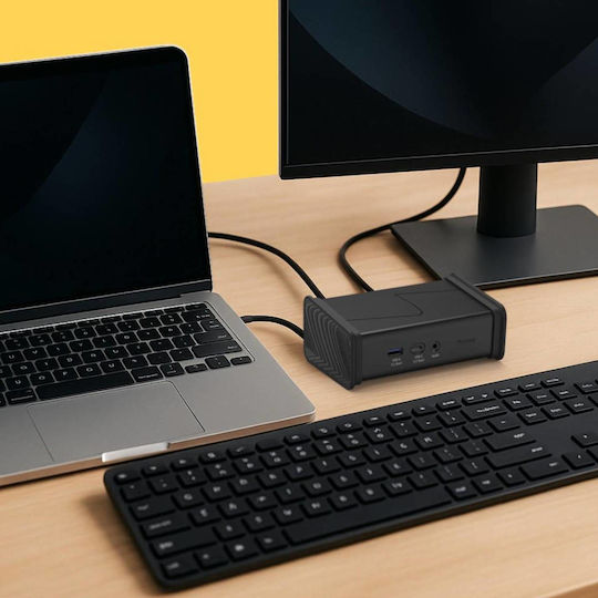 HAMA USB-C Docking Station with HDMI 4K PowerDelivery Black (00200150)
