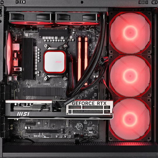 Actina Гейминг Настолен Компютър (Ryzen 9-9950X3D/32GB DDR5/1TB SSD/GeForce RTX 5080/Windows 11 Home)