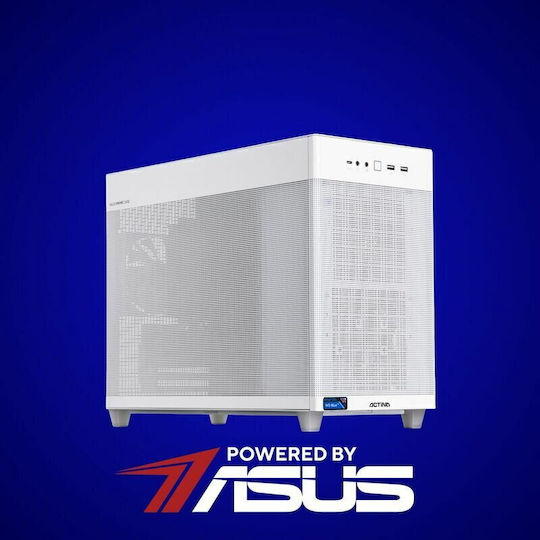 Actina Гейминг Настолен Компютър Ryzen 7-7800X3D 32GB DDR4 1.0TB SSD Без Операционна Система
