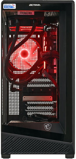 Actina Гейминг Настолен Компютър (Ryzen 7-7800X3D/32GB DDR5/1TB SSD/GeForce RTX 5070/Без Операционна Система)