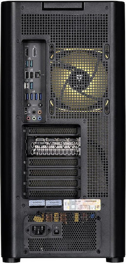 Actina Гейминг Настолен Компютър (Ryzen 9-9900X3D/32GB DDR4/2.0TB SSD/Без Операционна Система)