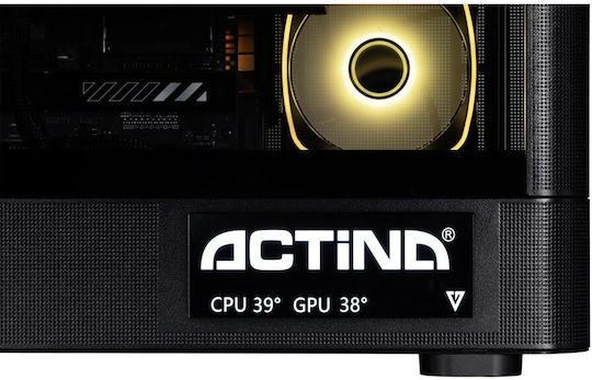 Actina Гейминг Настолен Компютър (Ryzen 9-9950X3D/32GB DDR4/2.0TB SSD/W11 Home)