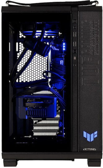 Actina Гейминг Настолен Компютър Ryzen 7-7800X3D 32GB DDR5 2TB SSD GeForce RTX 5090 Без Операционна Система
