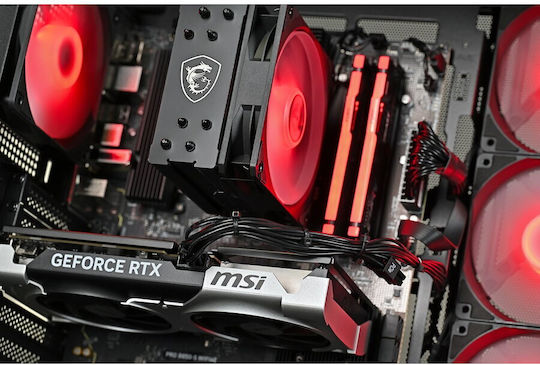 Actina Гейминг Настолен Компютър Ryzen 5-7500X3D 32GB DDR5 1TB SSD GeForce RTX 5060 Ti Без Операционна Система