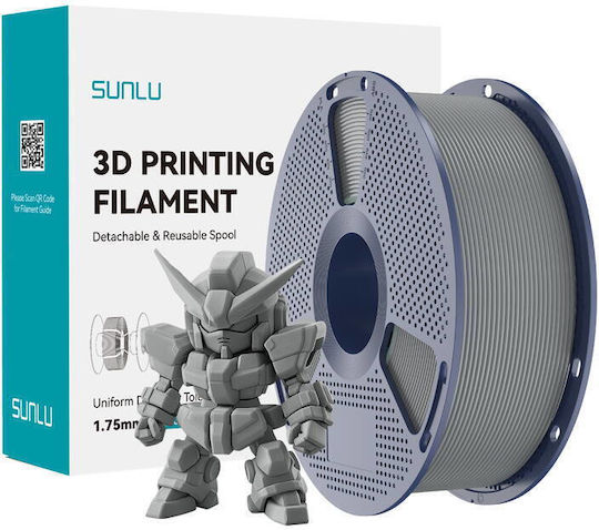 Sunlu Filament Pentru Imprimante 3D PLA+ 2.0 Gri