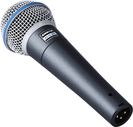Shure Beta 58A Σετ Δυναμικό Μικρόφωνο XLR Χειρός για Φωνητικά σε Γκρι Χρώμα Set