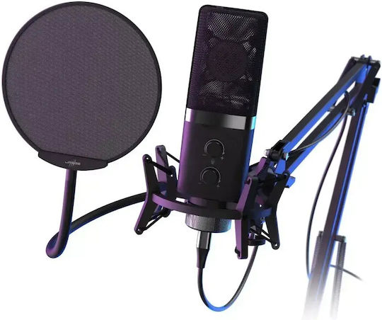 HAMA uRage MIC xStr3am Revolution² Микрофон USB за Студио в Черен Цвят