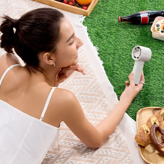 Jisulife Handheld Fan 10 4000mah Portable Usb Fan Gray