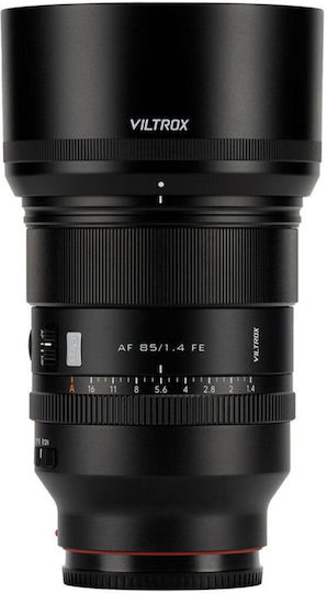 Viltrox Пълен кадър Фотообектив AF 85mm f/1.4 Pro Фиксиран за Никон З Монтаж Черен