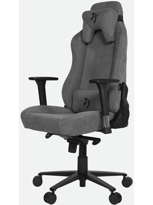 Arozzi Vernazza Soft Fabric Scaun Gaming cu Brațe Reglabile Ash