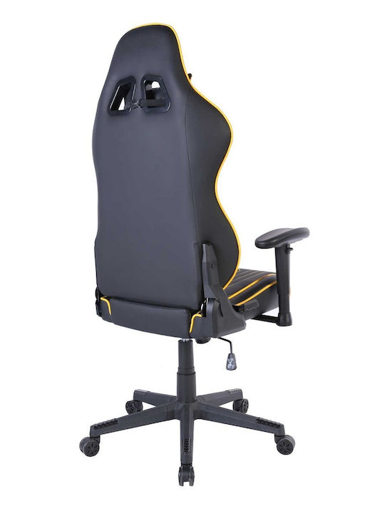 RFG Scaun Gaming Din piele ecologică cu Brațe Reglabile Neagră