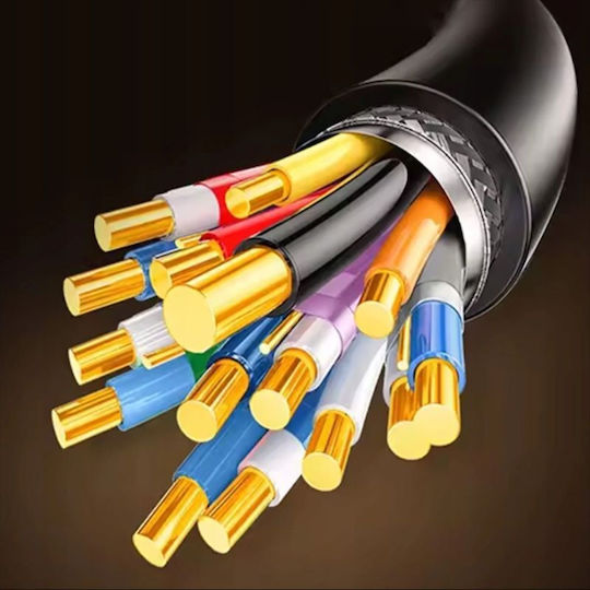Ugreen Hd175 HDMI 2.1 Ultra High Speed 48Gbps 4K 120Hz HDR VRR Cable HDMI Male - HDMI Male 10m Black