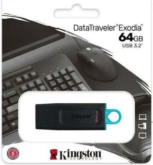 Kingston Technology Datatraveler 64gb Portable Usb 3.2 Gen 1 Exodia Black Dtxg2/64gb C02480