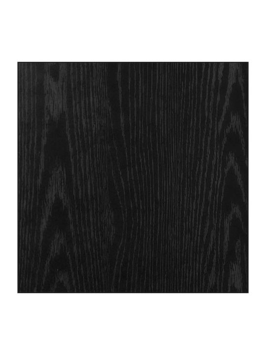 Sideboard aus Holz & Metall mit Schubladen Schwarze Eiche 69.5x34x90cm