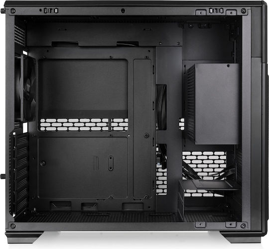 Thermaltake TR300 Gaming Midi Tower Κουτί Υπολογιστή με Πλαϊνό Παράθυρο Μαύρο