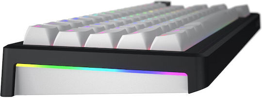 HATOR Ultima 8K Skyfall 65 MAG Wireless Gaming Keyboard 65% with RGB Lighting (International English) Aurum Ice Magnetic