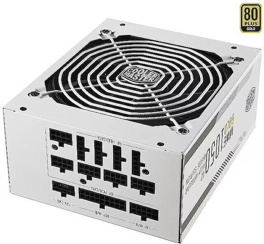 CoolerMaster MWE rev. 2.0 1050W Weiß Computer-Netzteil Vollständig modular 80 Plus Gold