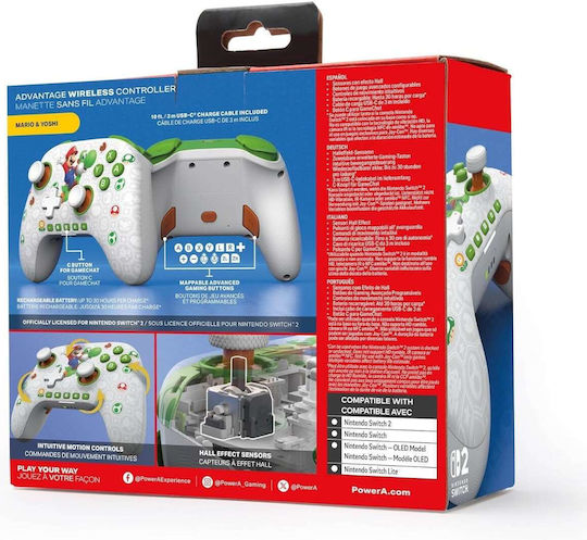 PowerA PowerA Kabelloser Controller Für Switch 2 Mario & Yoshi