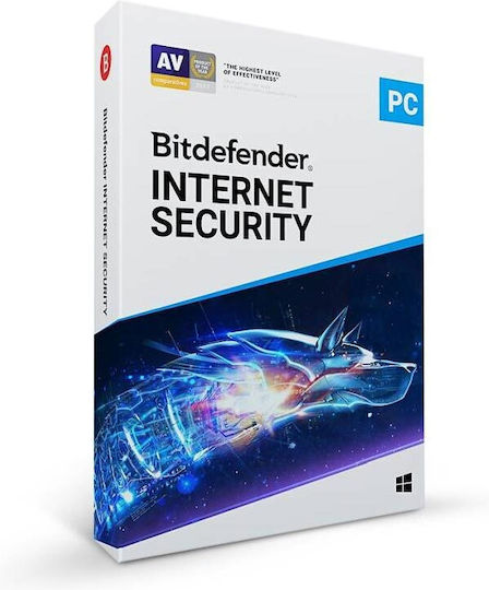 BitDefender Internet Security για 3 Συσκευές και 3 Έτη Χρήσης (Ηλεκτρονική Άδεια)