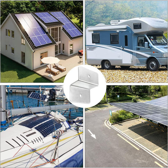 Set 4 Mounting Brackets Solar Panels