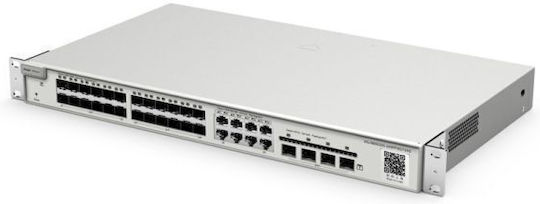 Ruijie RG-NBS5200-24SFP/8GT4XS Managed L2 Switch με 8 Θύρες Gigabit (1Gbps) Ethernet και 24 SFP Θύρες
