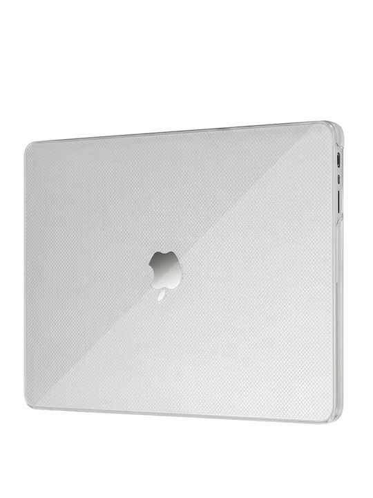 Mw Неплъзгащ Се Текстуриран Твърд Калъф Macbook Air 15-инчов Dotskin Модел Прозрачен