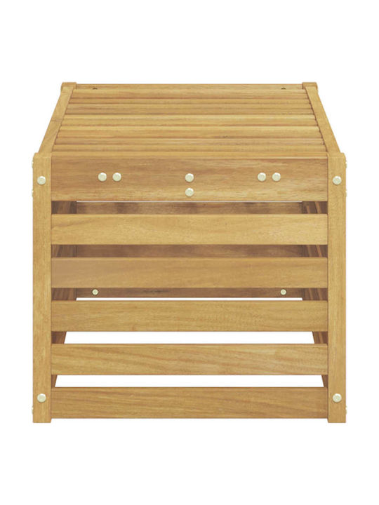 Bancă De Exterior Din Lemn 79x43x37cm