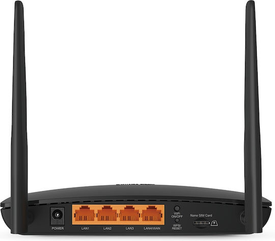 TP-LINK TL-MR6400 v7.2 Router 4G Wireless Wi-Fi 4 cu 3 Porturi