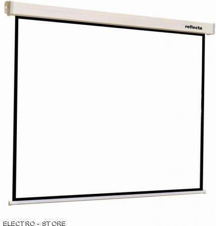Reflecta Crystal Line Rollo Lux cu logo-ul imaginii 1:1 160cmx160cm / 89"