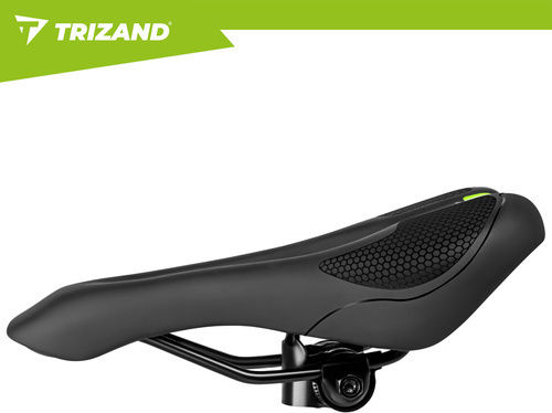 Trizand Fahrradsattel Kohlenstoff Schwarze 280 x 140 mm