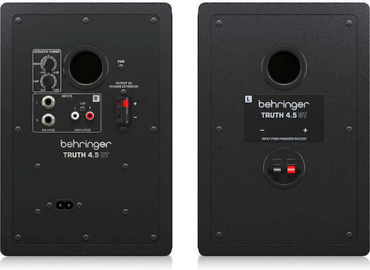Behringer Truth 4.5 BT Ηχεία Studio Monitor 4.5" 32W (Ζεύγος) Μαύρα