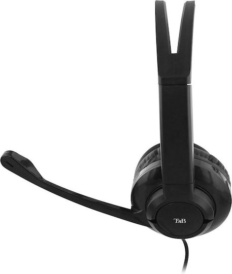 T'nB CSMHS200 On Ear Multimedia Ακουστικά με μικροφωνο και σύνδεση 3.5mm Jack