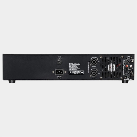 Audio Master SR1600 PA Power Amplifier 2 Channels with Cooling System